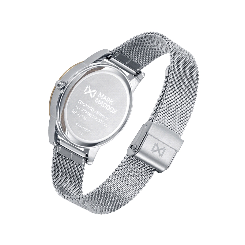 RELOJ MARK MADDOX ACERO IP DORADO SEÑORA MM0130-27