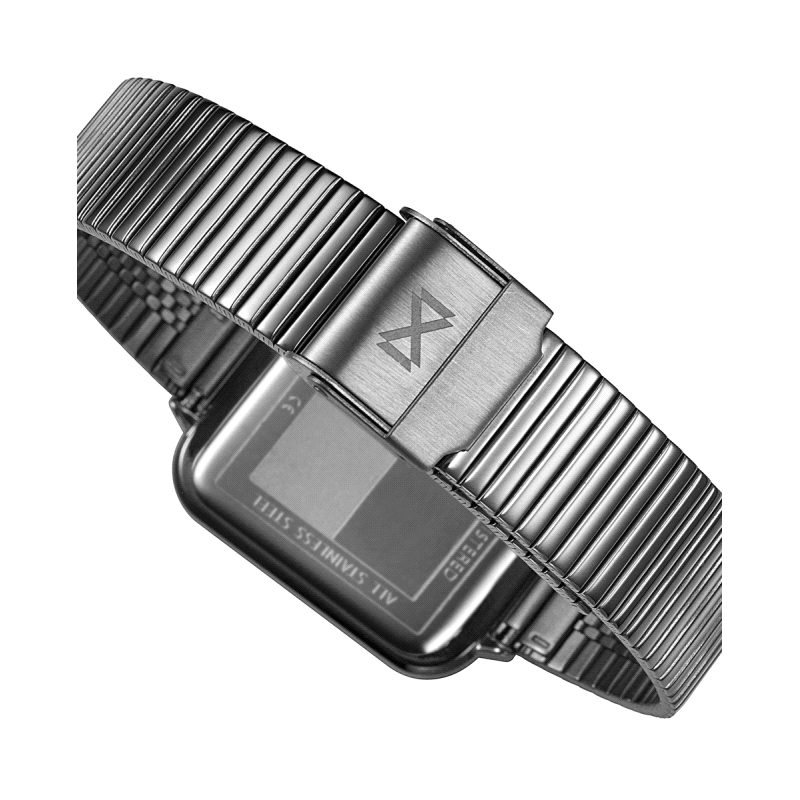 RELOJ DIGITAL GRIS MUJER