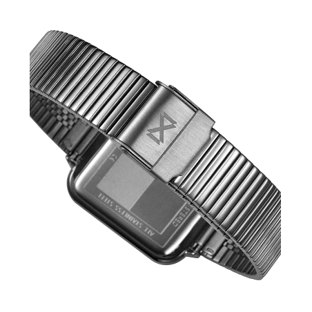 RELOJ DIGITAL GRIS MUJER