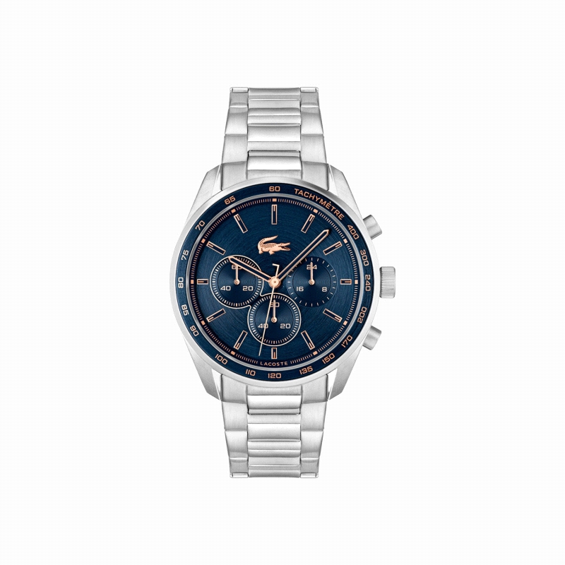 RELOJ LACOSTE CABALLERO ACERO CRONOGRAFO BOSTON 2011380
