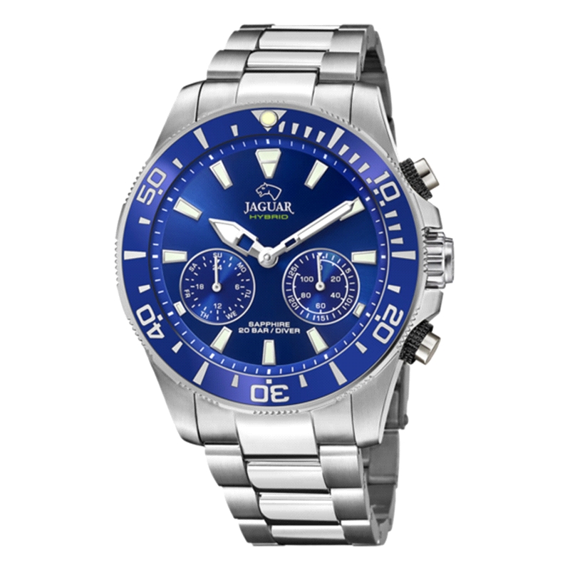 RELOJ JAGUAR HYBRID CABALLERO ACERO J888/1