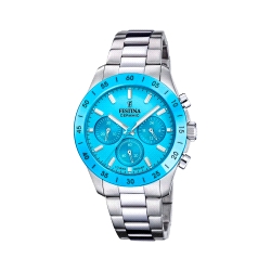 RELOJ FESTINA UNISEX CRONOGRAFO ACERO Y CERAMICA F20693/3