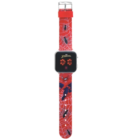RELOJ DIGITAL SPIDERMAN LED DISNEY
