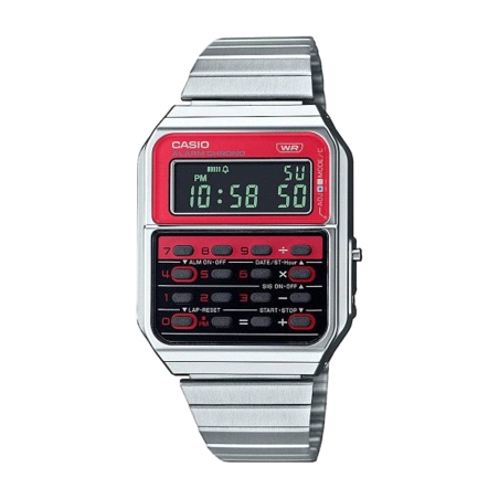 RELOJ CASIO VINTAGE CALCULADORA CA-500WE-4BEF