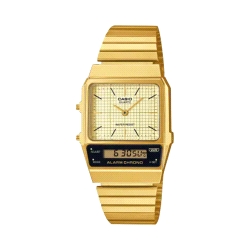 RELOJ CASIO VINTAGE UNISEX AQ-800EG-9AEF