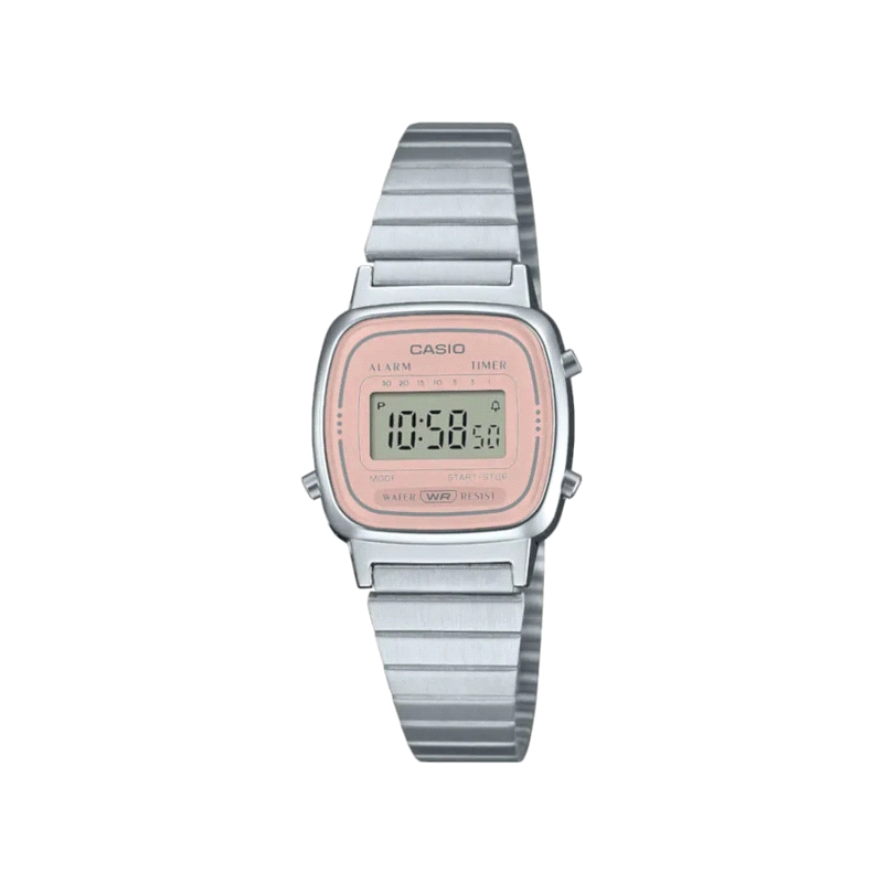 RELOJ CASIO VINTAGE DIGITAL LA670WEA-4A2EF