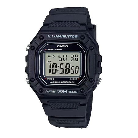 RELOJ CASIO CABALLERO W-218H-1AVEF