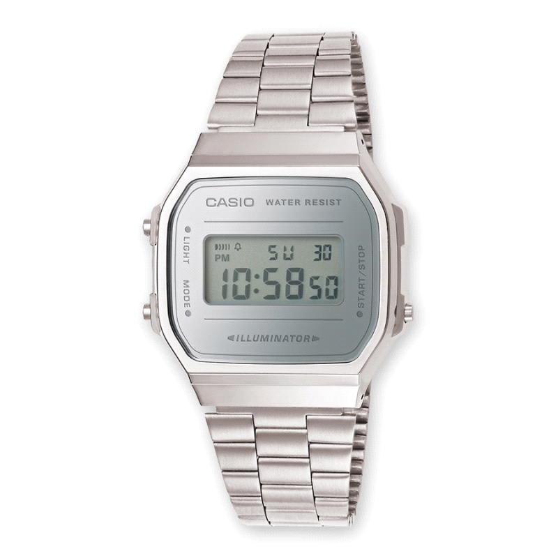 RELOJ CASIO MIRROR VINTAGE A168WEM-7EF