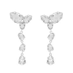 PENDIENTES PLATA VICTORIA CRUZ MAGNOLIA A4443-07HT