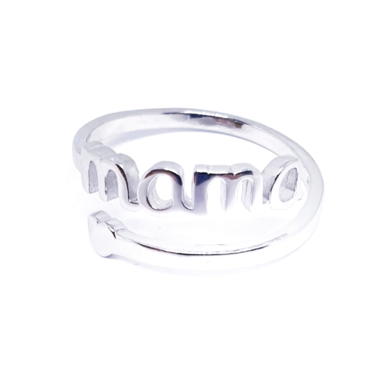 SORTIJA PLATA THAIBA MAMA TALLA 12, 14 Y 16