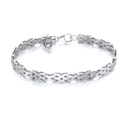 PULSERA PLATA BOBÖ ESLABONES PERSONALIZADA