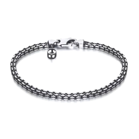 PULSERA PLATA BOBÖ ESLABONES PERSONALIZADA