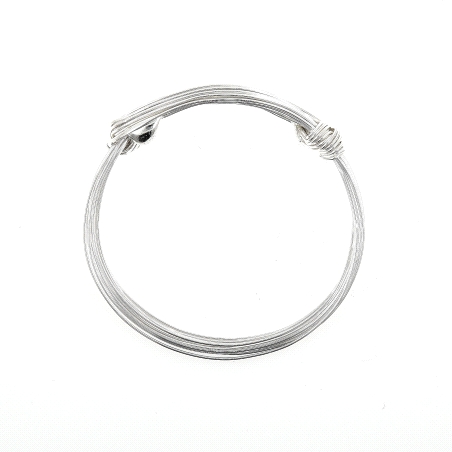 PULSERA PLATA 20 LINEAS