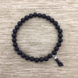 PULSERA LUCKY BLACK HIGA