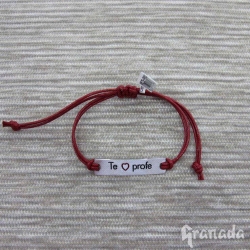 PULSERA TE QUIERO PROFE