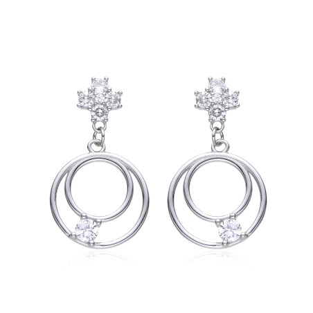 PENDIENTES DE PLATA LARGOS