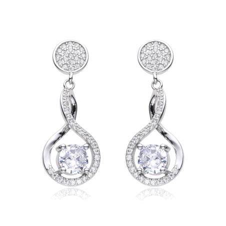 PENDIENTES DE PLATA LARGOS
