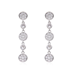 PENDIENTES DE PLATA LARGOS