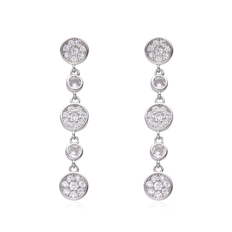 PENDIENTES DE PLATA LARGOS
