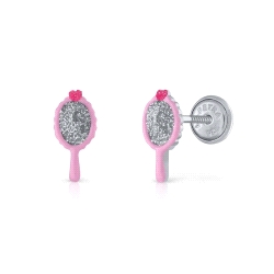 PENDIENTES PLATA ESPEJITO