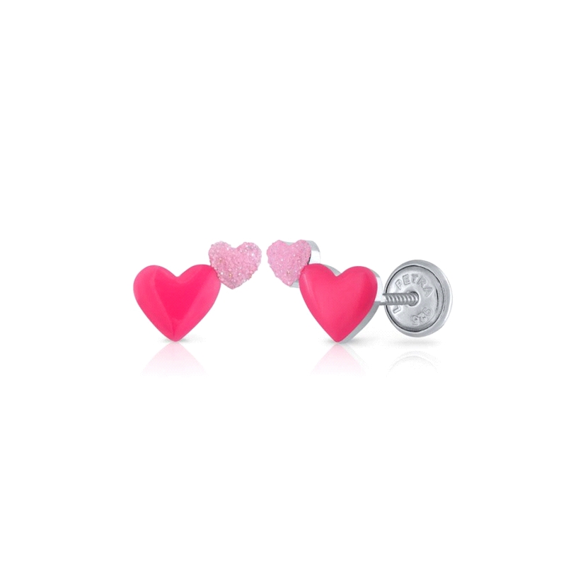 PENDIENTES PLATA DOBLE