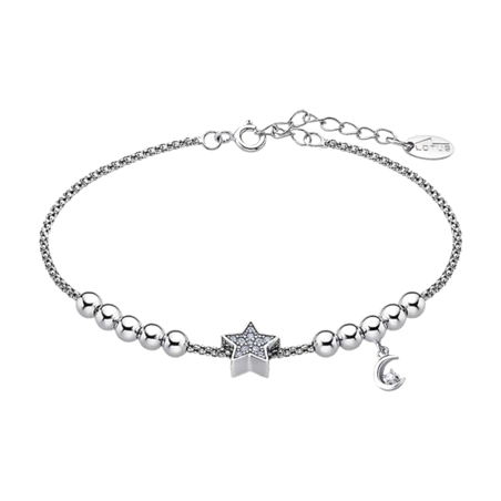 LOTUS SILVER PULSERA SEÑORA ESTRELLA.LUNA