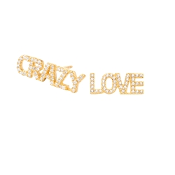 Pendientes Love ITEMPORALITY Dorada