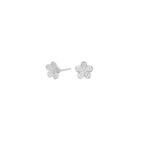 Pendientes Itemporality Flor Plata 925MM