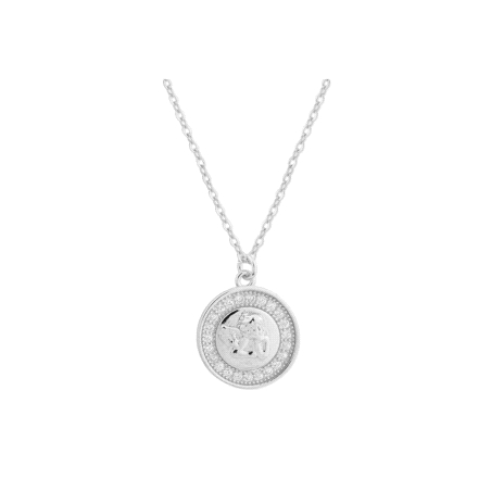 GARGANTILLA PLATA ANGEL CIRCONITAS