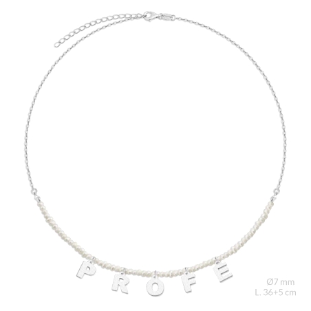 PLATA GARGANTILLA PROFE