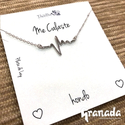 Gargantilla de plata Me calaste hondo