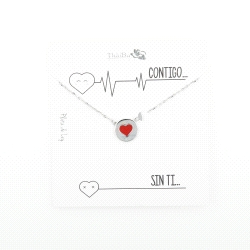 GARGANTILLA PLATA CORAZON