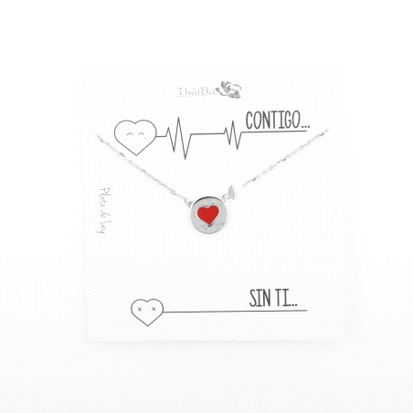 GARGANTILLA PLATA CORAZON
