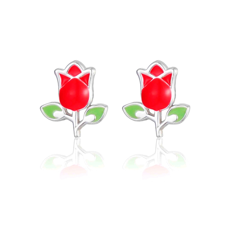 PENDIENTES PLATA DISNEY LA BELLA Y LA BESTIA
