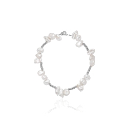 TOBILLERA PLATA COSAR PERLAS NATURALES