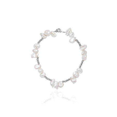 TOBILLERA PLATA COSAR PERLAS NATURALES