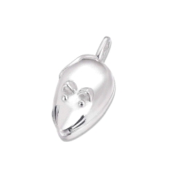 COLGANTE PLATA NOMEOLVIDES RATON