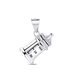 COLGANTE PLATA NOMEOLVIDES BIBERON Y ACCESORIOS