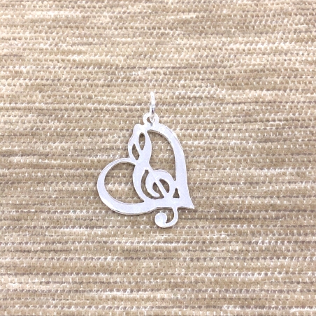 COLGANTE MUSICAL PLATA