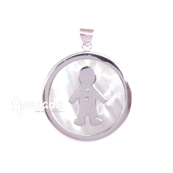 COLGANTE MADRE PLATA