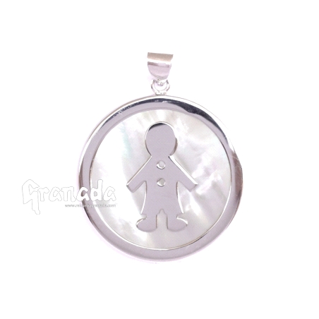COLGANTE MADRE PLATA