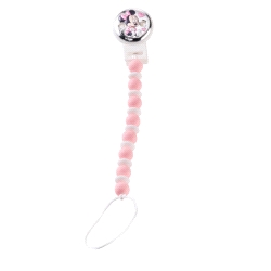 PINZA CHUPETE MINNIE MOUSE ROSA