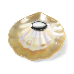 CONCHA BAUTISMAL CHAMPAGNE OVALO CONMEMORATIVO