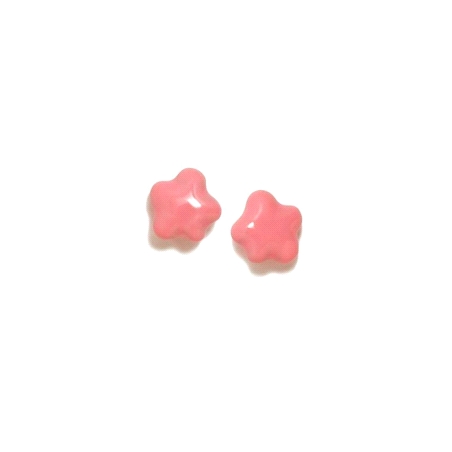 PENDIENTES PLATA AGATHA RUIZ DE LA PRADA KOONS FLOR ROSA