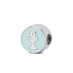 ABALORIO PLATA A TU LADO CALIZ ESMALTE