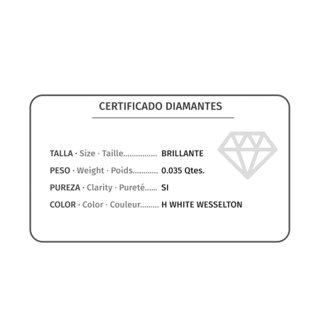SORTIJA ORO BLANCO 18K 7 DIAMANTES 0.035 QTS. G-VS2.