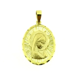 COLGANTE VIRGEN ORO