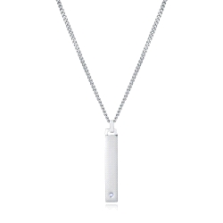 GARGANTILLA VICEROY ACERO DIAMANTE CREADO COLECCION LAURA ESCANES