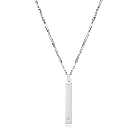 GARGANTILLA VICEROY ACERO DIAMANTE CREADO COLECCION LAURA ESCANES