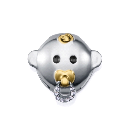 MOTIVO VICEROY ACERO Y DORADO BEBE 14244M01000